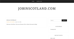 Desktop Screenshot of jobinscotland.com